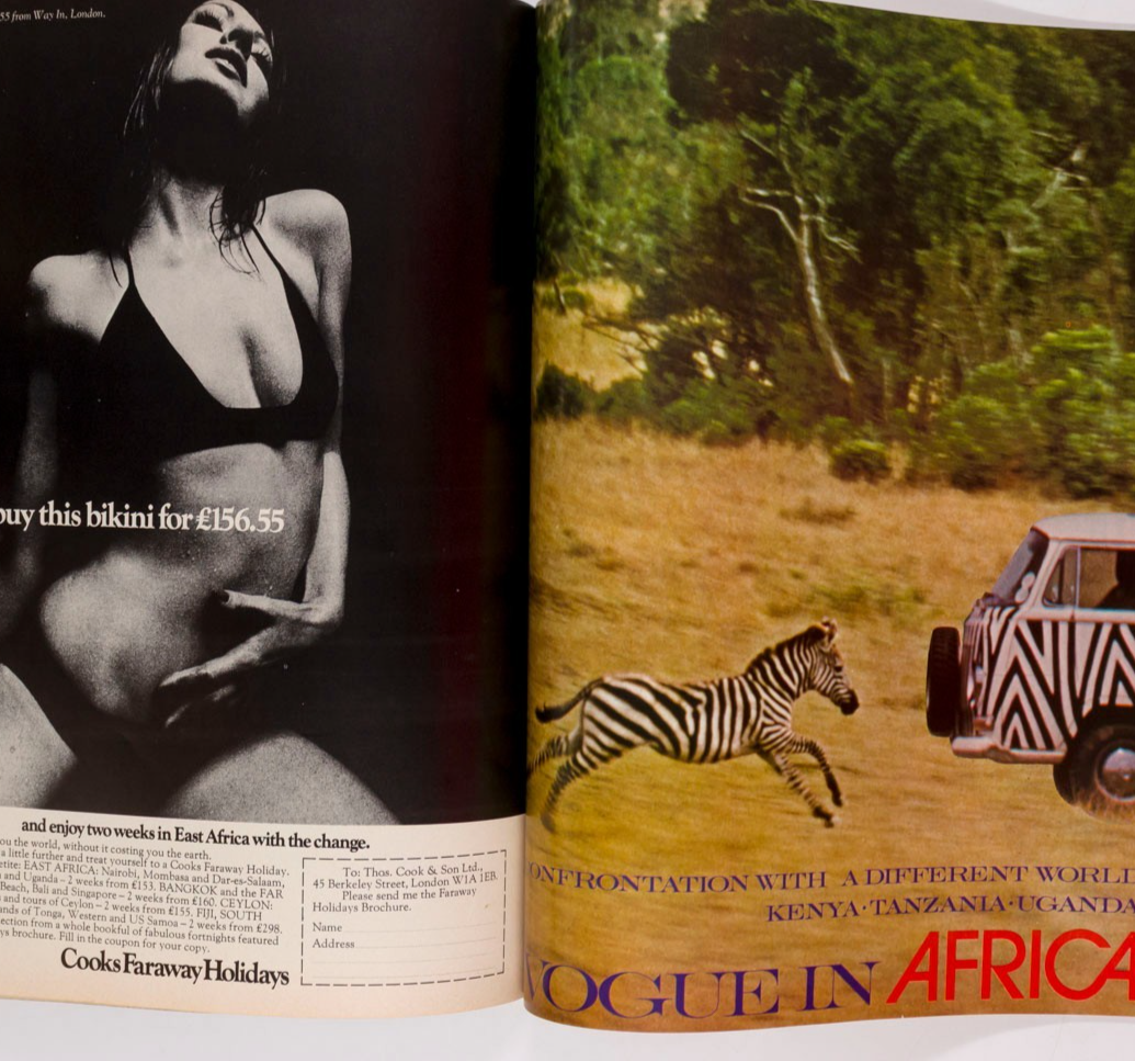 Ingmari Lamy PATTIE BOYD Peter Sellers VOGUE August 1972 Simon Ward GUY BOURDIN