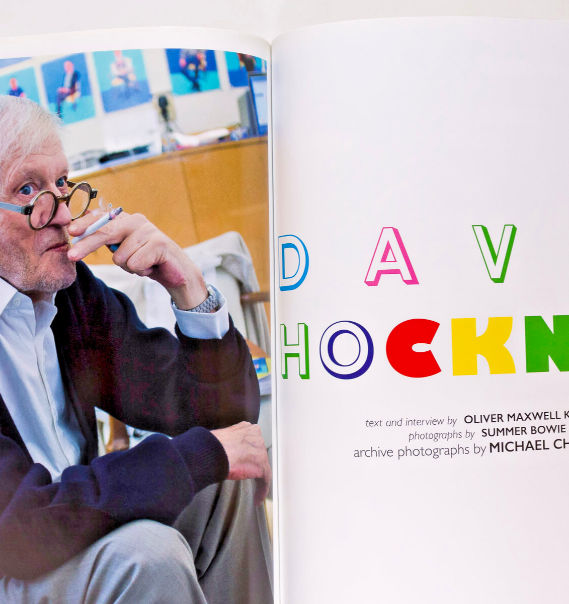 DAVID HOCKNEY Araki RICHARD HELL Prince AUTRE April 2017 ALAN VEGA Ryan McGinley
