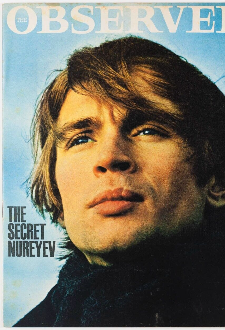 Rudolf Nureyev BRIAN SEED Shirley Conran CP FITZGERALD Morocco OBSERVER magazine