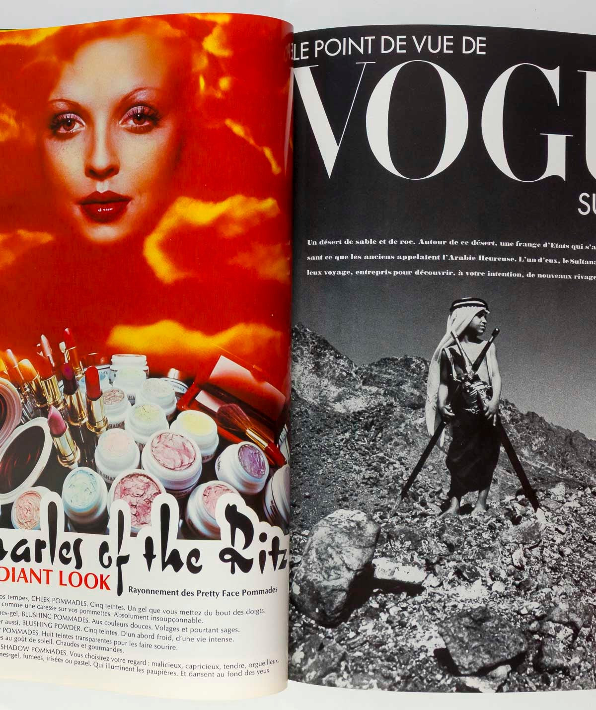 CHARLOTTE RAMPLING Guy Bourdin HELMUT NEWTON Balenciaga PARIS VOGUE May 1972 vtg