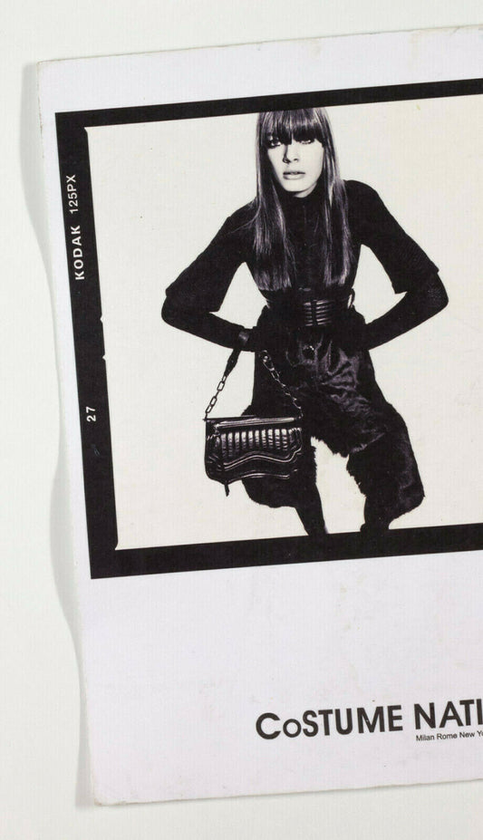 JULIA DUNSTALL Sofia Sanchez COSTUME NATIONAL Winter 2006 2007 POSTCARD lookbook