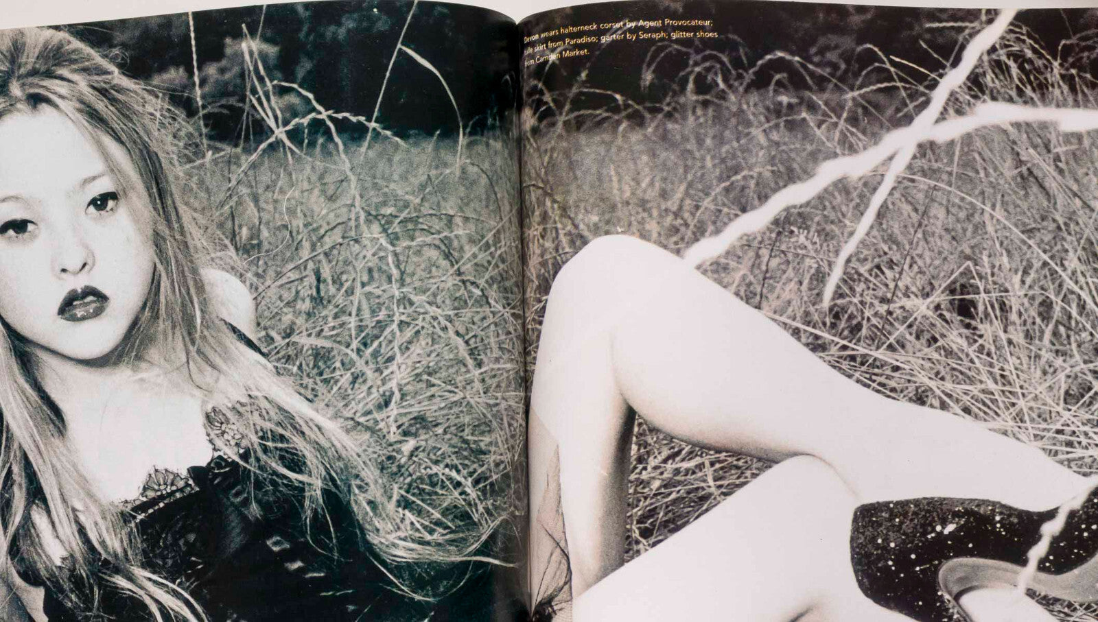 Devon Aoki ALEXANDER MCQUEEN Juergen Teller KATE MOSS Versus SOLARI i-D MAGAZINE