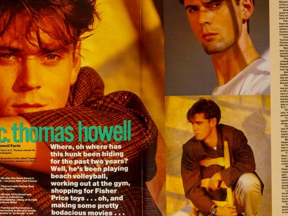 BALTHAZAR GETTY J Depp COREY HAIM Traci Lords DOWNEY JR Young Americans magazine