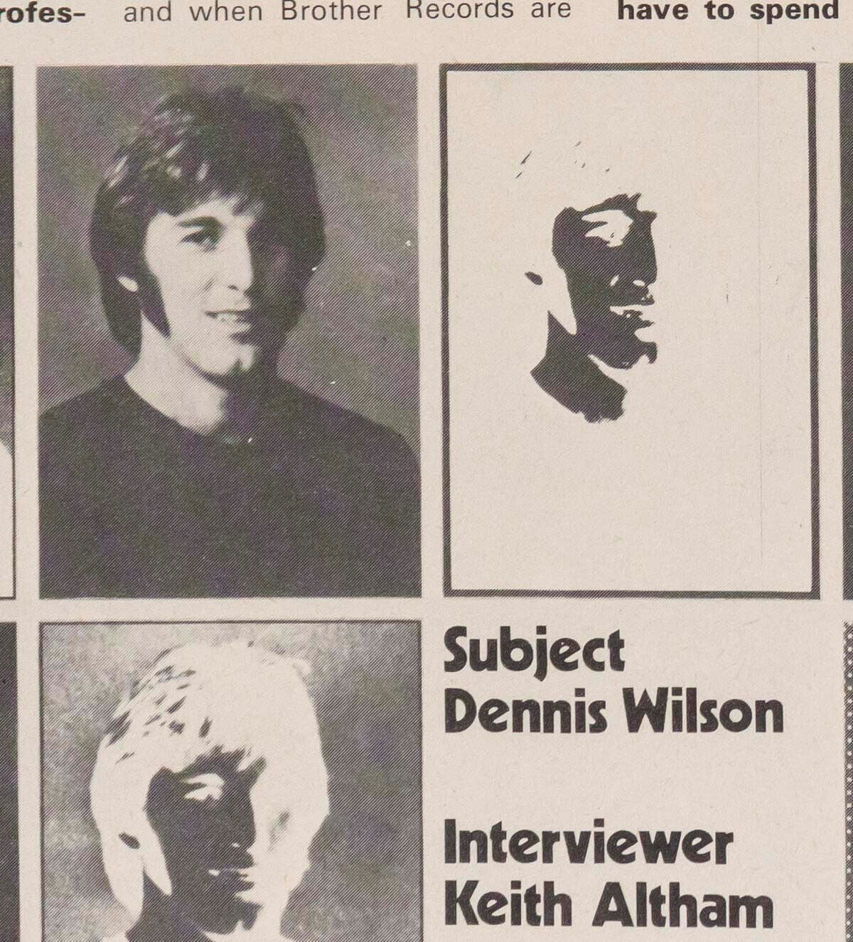 DENNIS WILSON living with CHARLES MANSON Rare UK interview THE FAMILY Beach Boys