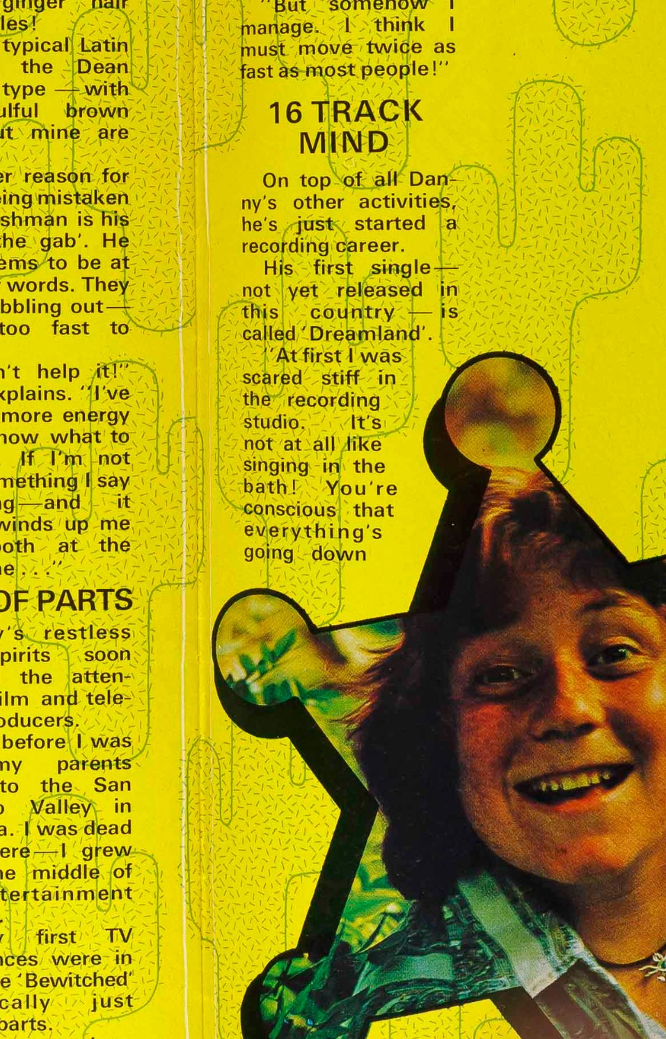 David Essex BRIAN CONNOLLY Peter Oliver MUSIC STAR MAGAZINE 26 January 1974 Yoko