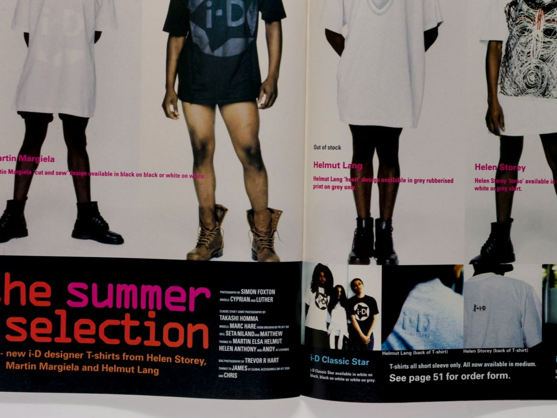 WOLFGANG TILLMANS Craig McDean DEXTER FLETCHER i-D magazine September 1992 HYPER