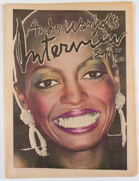 Diana Ross CHANEL Vreeland POLANSKI Halston STEHEN BURROWS Interview magazine US