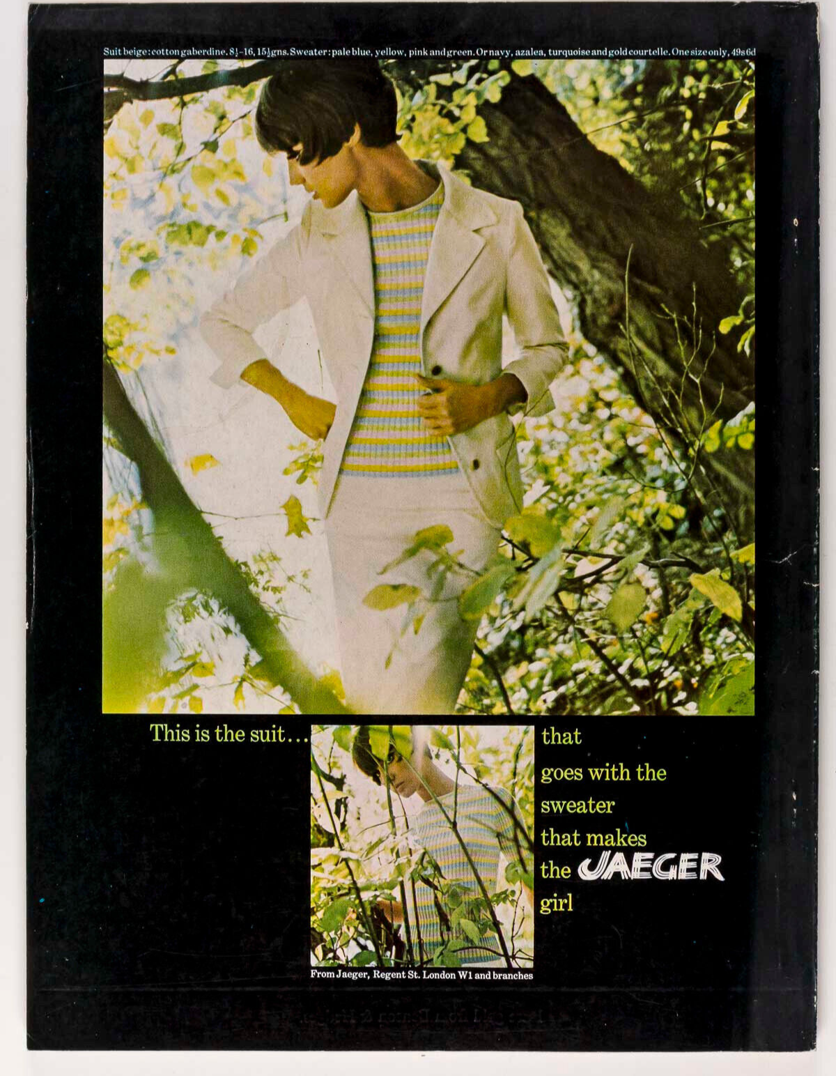 JILL KENNINGTON Balenciaga GIVENCHY Harper's Bazaar 1966 April GEORGE HAMILTON