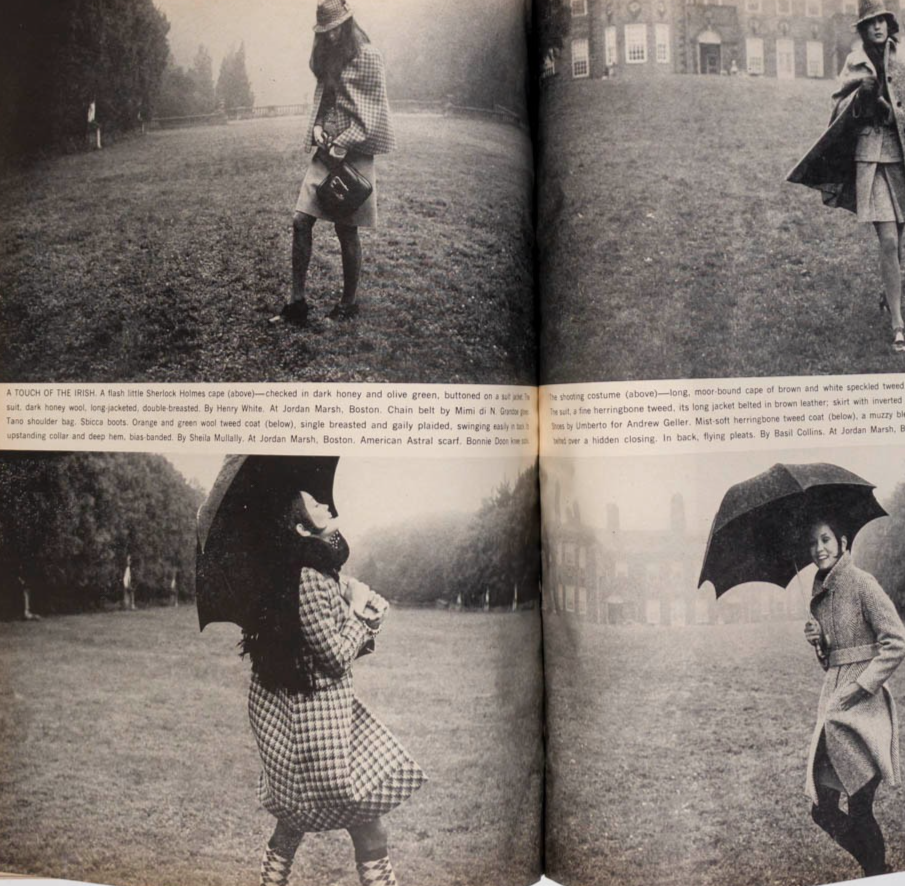 OCCULT Zodiac Cult OLIVIA HUSSEY Harpers Bazaar 1968 October DONNA MITCHELL Hiro