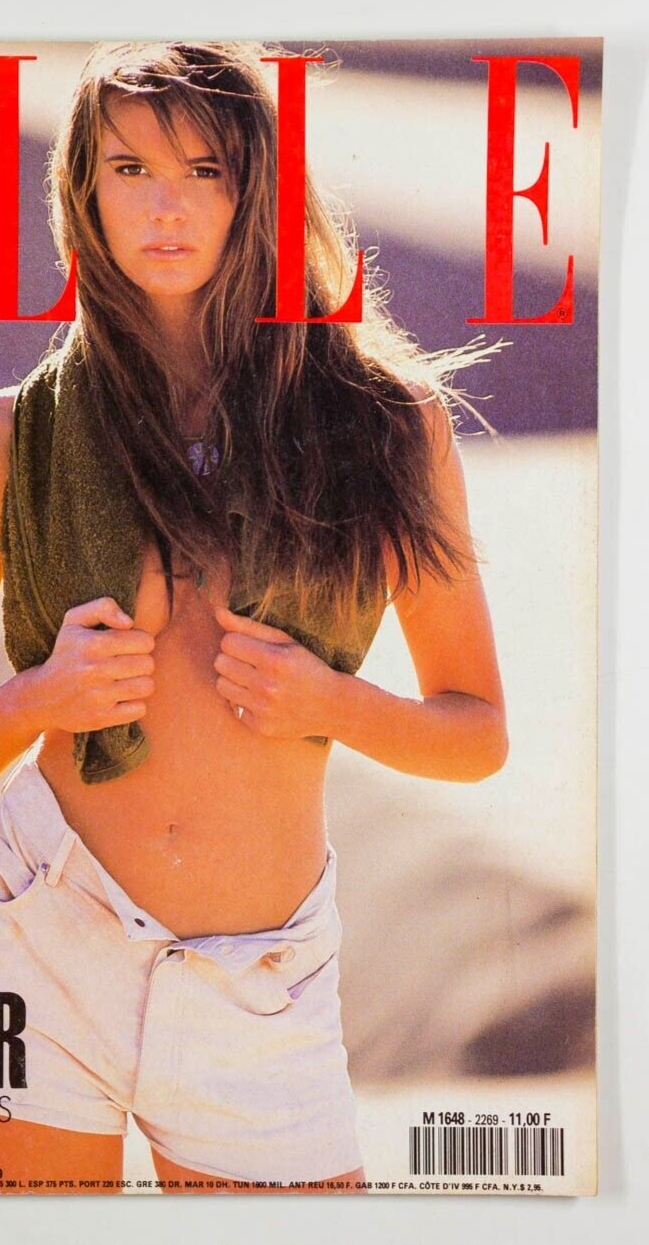 Elle MacPherson GILLES BENSIMON Anitta Törne MANDY SMITH ~ FRENCH ELLE MAGAZINE