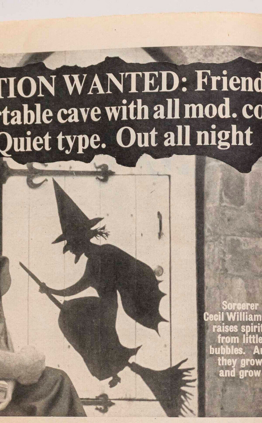Cecil Williamson WITCHCRAFT Black Magic Museum OCCULT Witch GHOSTS - UK magazine