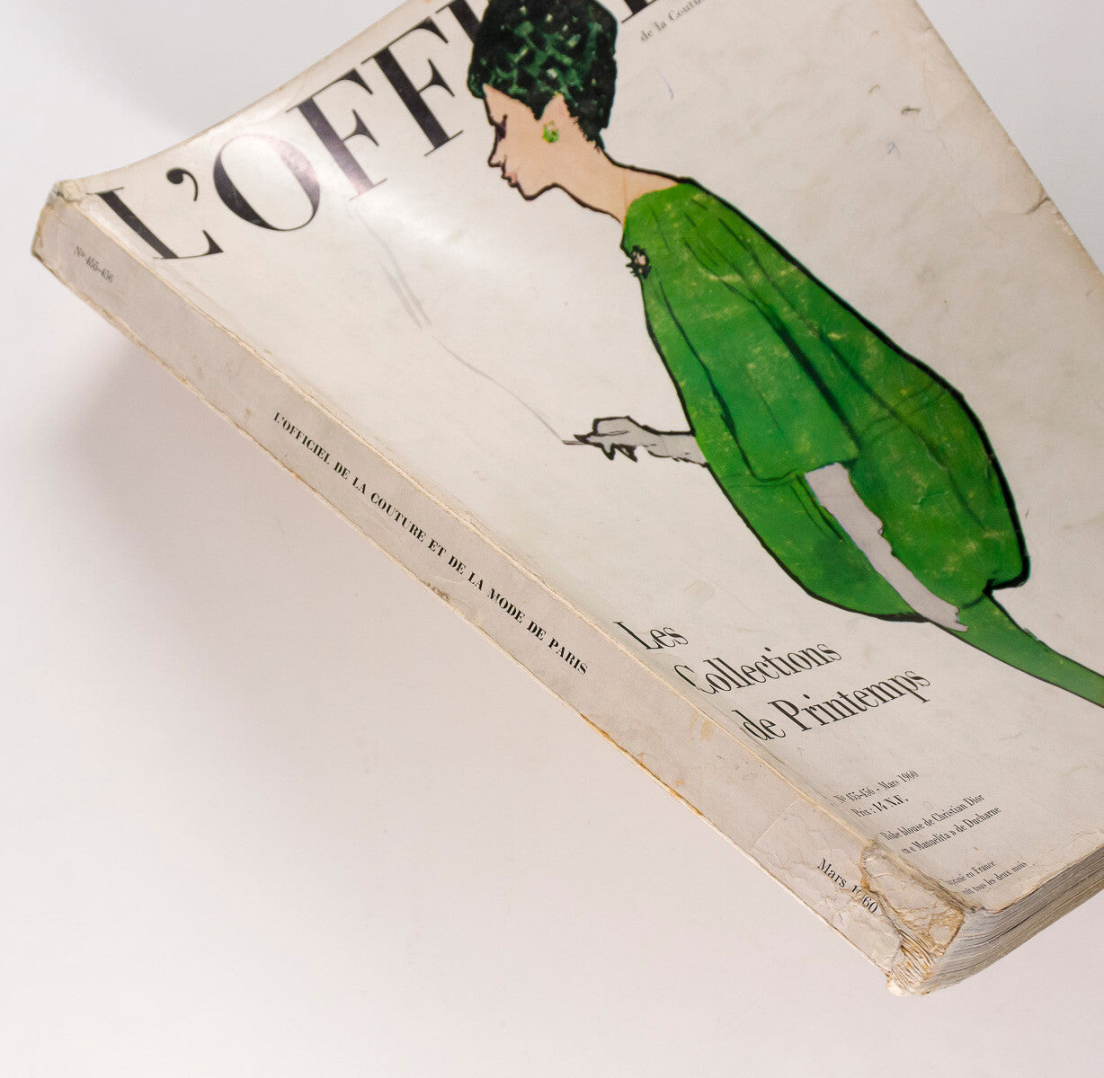 Christian Dior RENE GRUAU Nico HERMES L'OFFICIEL March 1960 Spring Collections
