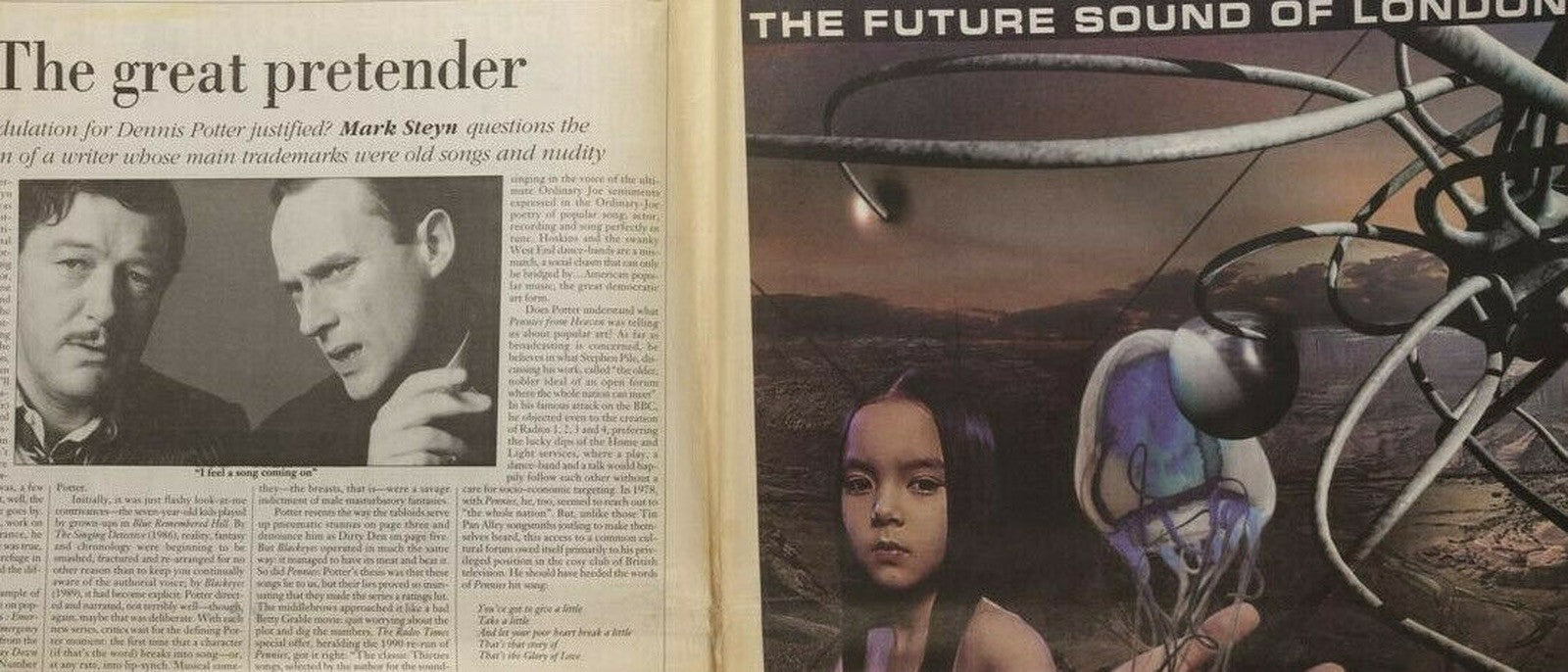ELIZABETH HURLEY Naomi Campbell WILLIAM KLEIN Drag SENNA Modern Review June 1994