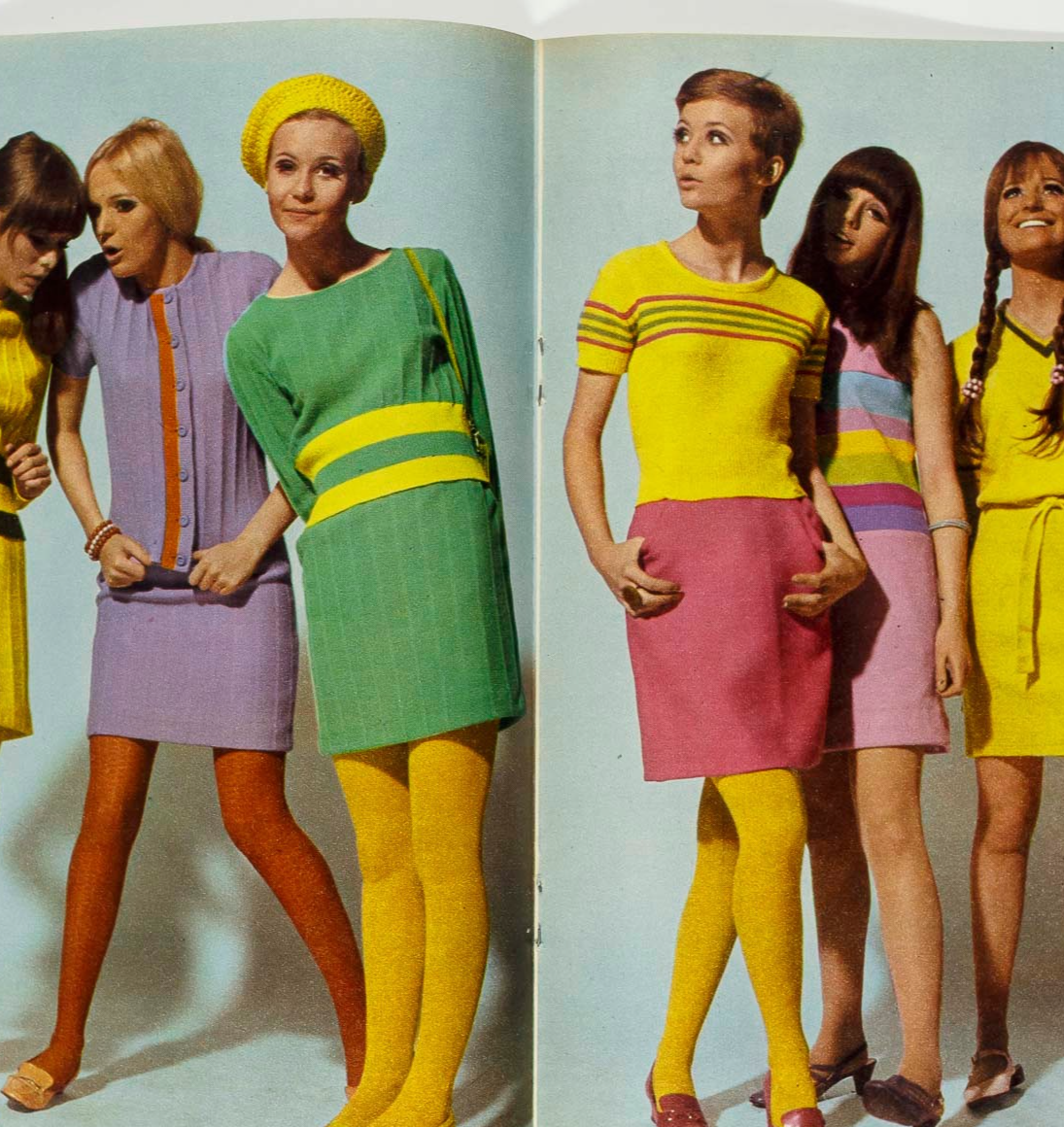 Twiggy GEORGE BEST Monkees PETTICOAT magazine 28 January 1967 HAIR Knitwear VTG