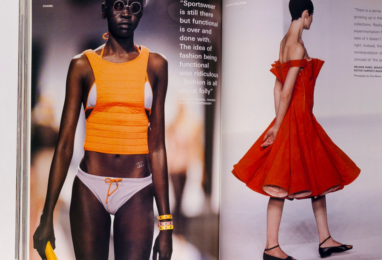 Gisele MAURIZIO CATTELAN Kelis i-D March 2000 Junya Watanabe MARC JACOBS Chic UK