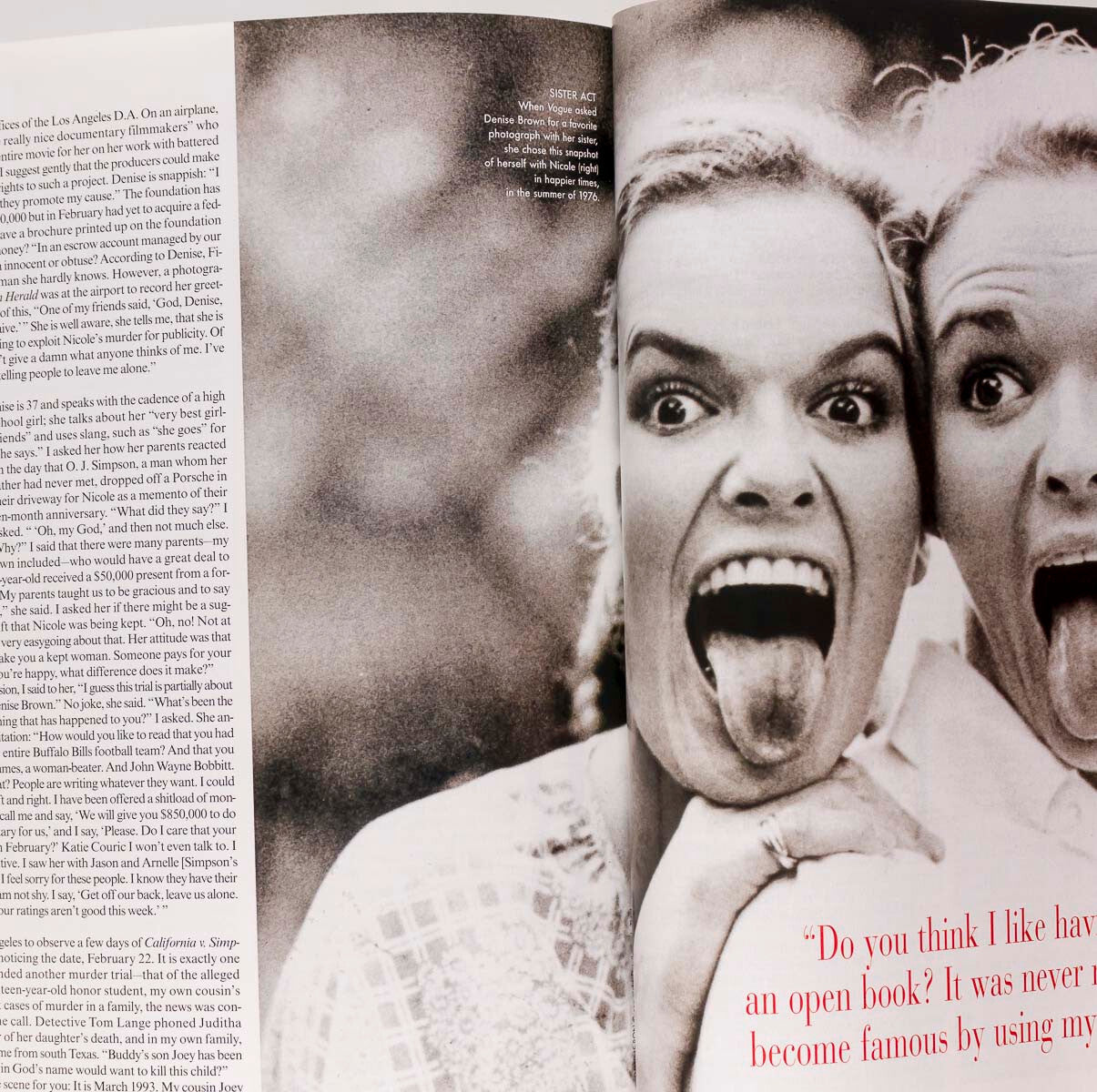 Claudia Schiffer EVA HERZIGOVA Helmut Newton US VOGUE May 1995 Trish Goff CHANEL