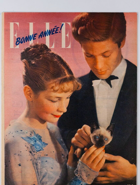 Jeanne Lafaurie BIRMAN CAT Marcel Pagnol BOLERO KNITTING PATTERN Curnonsky ELLE