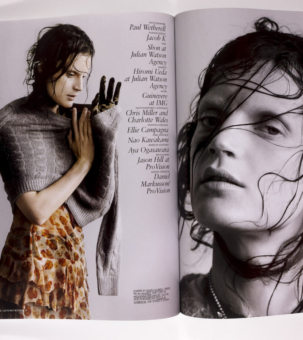 GUINEVERE VAN SEENUS issue MARIO SORRENTI Ten 10 fashion magazine ULTIMATE MUSE