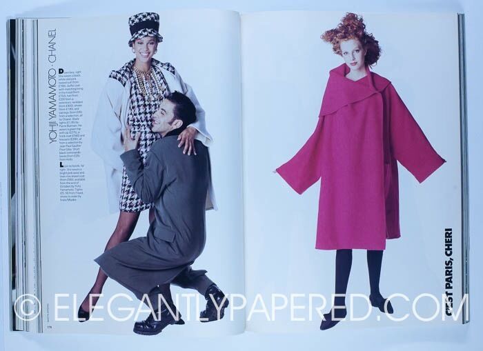 Issey Miyake MADONNA Bruce Weber BELGIAN FASHION Doug & Mike Starn ELLE MAGAZINE