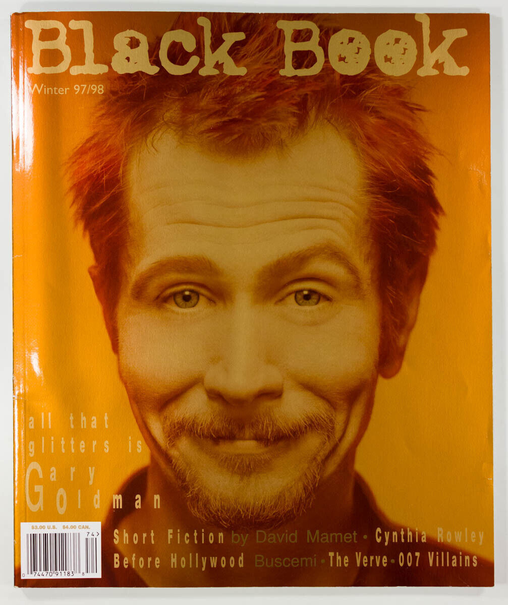 Gary Oldman THE VERVE Steve Buscemi CYNTHIA ROWLEY Black Book magazine 1997 No.5