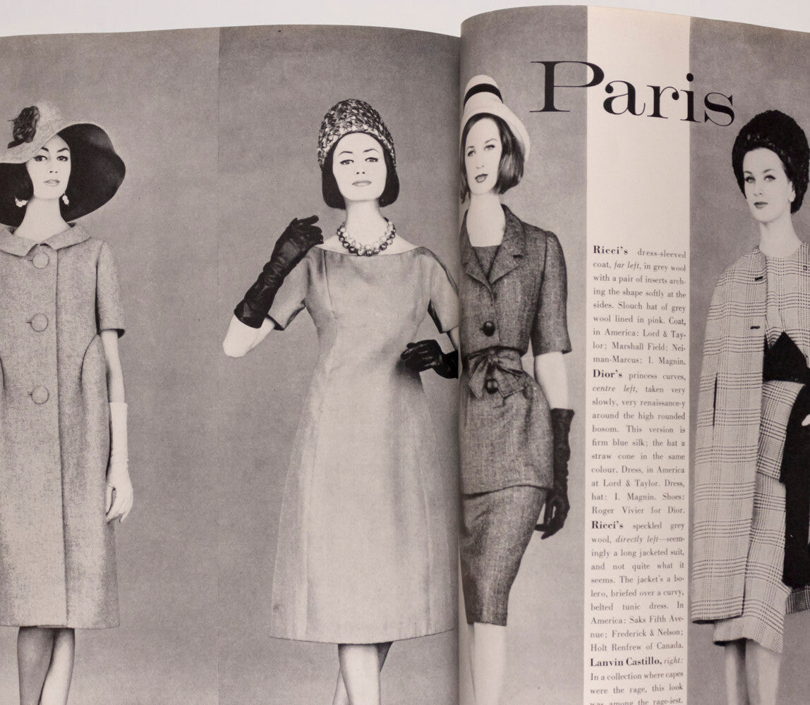 Isabella Albonico PARIS COLLECTIONS Henry Jane Fonda NZ VOGUE March 1st 1960
