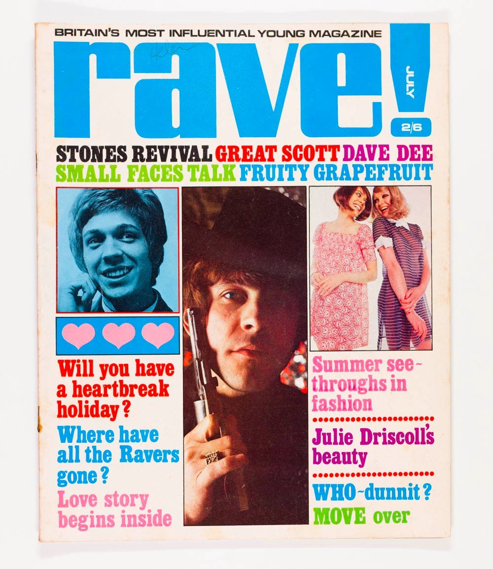 Keith Moon JULIE DRISCOLL Rolling Stones RAVE July 1968 Scott Walker THE MOVE