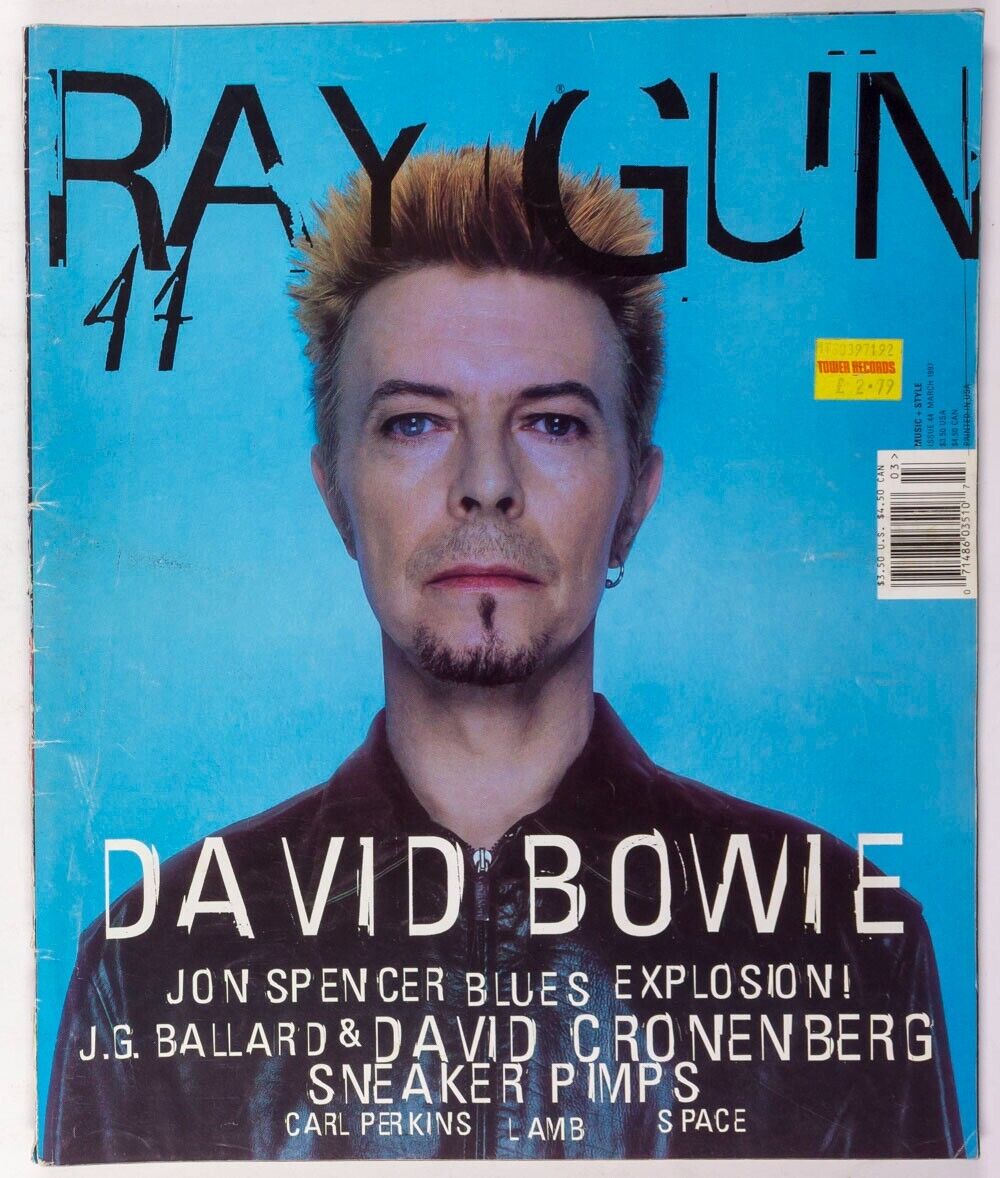 BOWIE David Cronenberg & Carson CARL PERKINS Jon Spencer LAMB Raygun magazine US