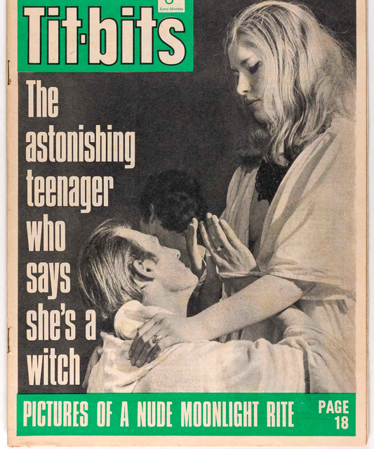 Maxine & Alex Sanders WITCHCRAFT Morris WITCH Mike Sarne QUORUM Titbits magazine