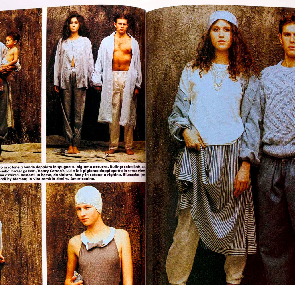 STING Albert Watson EMPORIO ARMANI L'uomo Vogue May 1984 Carlo Orsi ALDO FALLAI