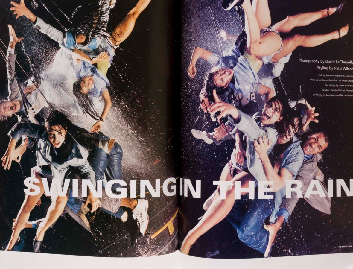 Amber Valletta KIRSTEN OWEN Adriana Lima i-D March 1999 Pina Bausch YAMAMOTO Raf