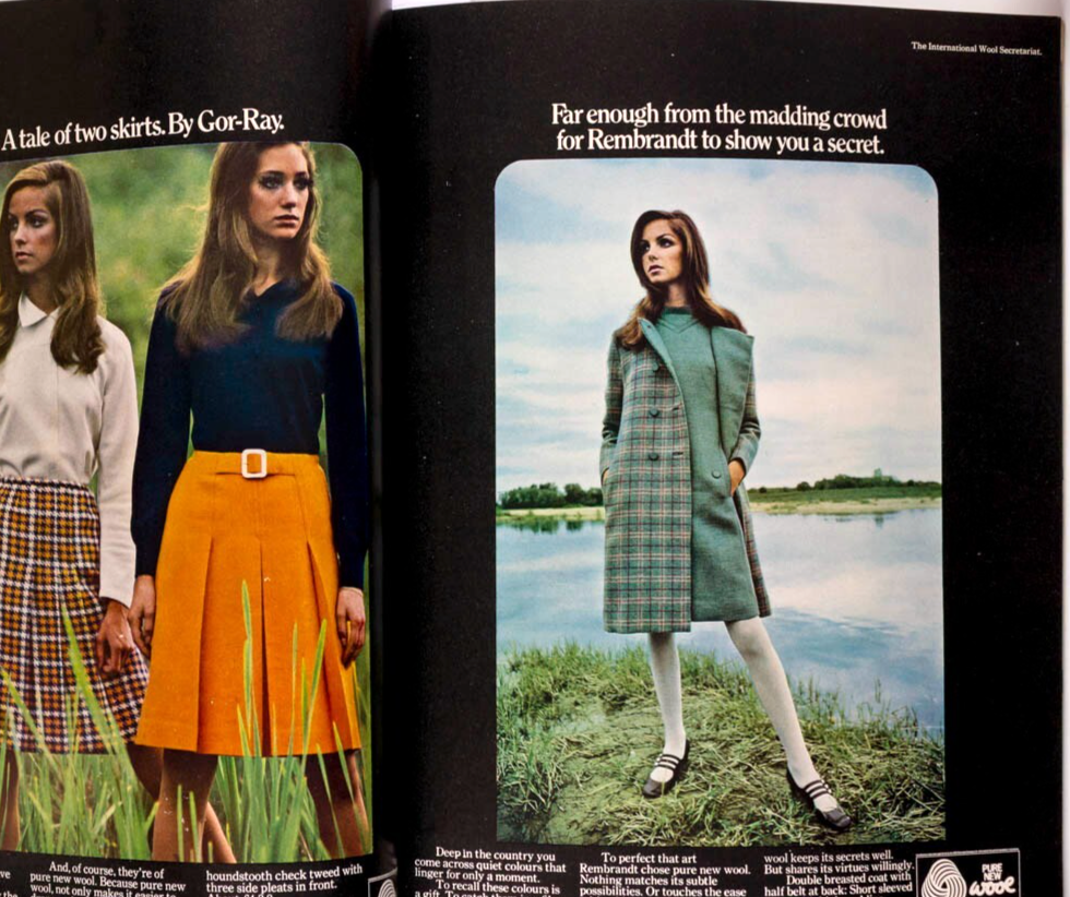 VANESSA REDGRAVE Sandra Paul MOYRA SWAN Harper's September 1968 JOHN DONALD Heim