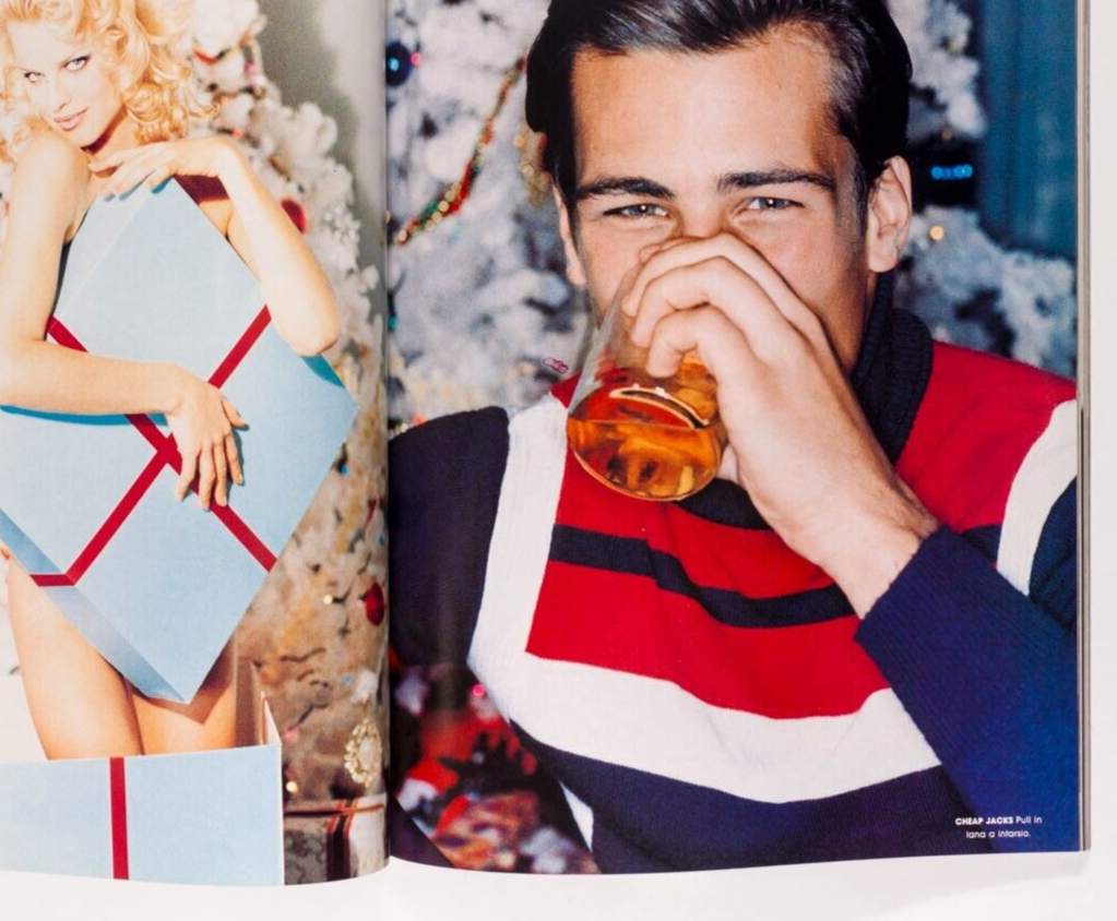 EVA HERZIGOVA Paul Cadmus BRUCE WEBER Streisand BEN KINGSLEY Beaton L'UOMO VOGUE