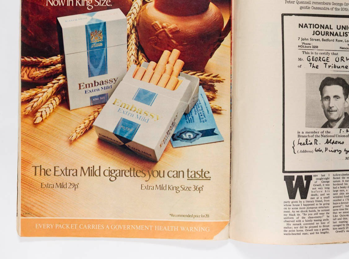 George Orwell 1984 Ralph Steadman TELEGRAPH September 20 1974 James Cameron UK