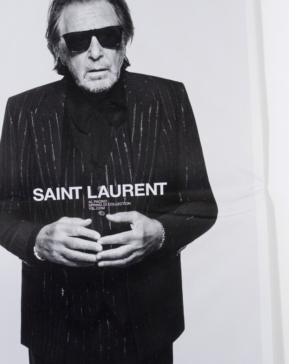 Al Pacino NICK CAVE David Sims SAINT LAURENT lookbook ANTHONY VACCARELLO SS 22