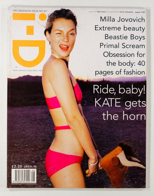KATE MOSS Terry Richardson MILLA JOVOVICH i-D MAGAZINE August 1997 Beastie Boys