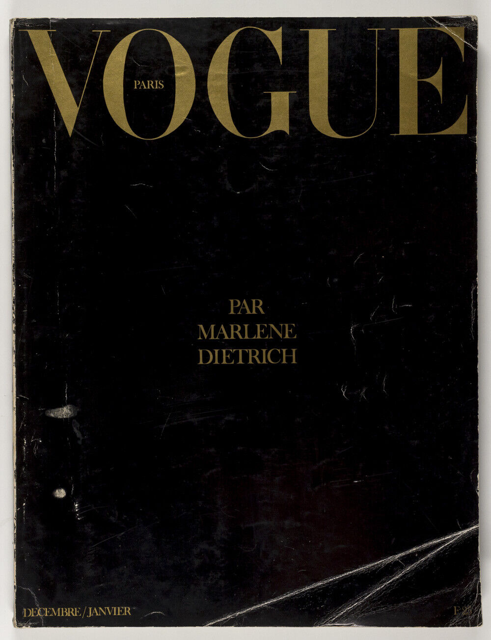 VOGUE par MARLENE DIETRICH Helmut Newton GUY BOURDIN Chris von Wangenheim BOUCHE