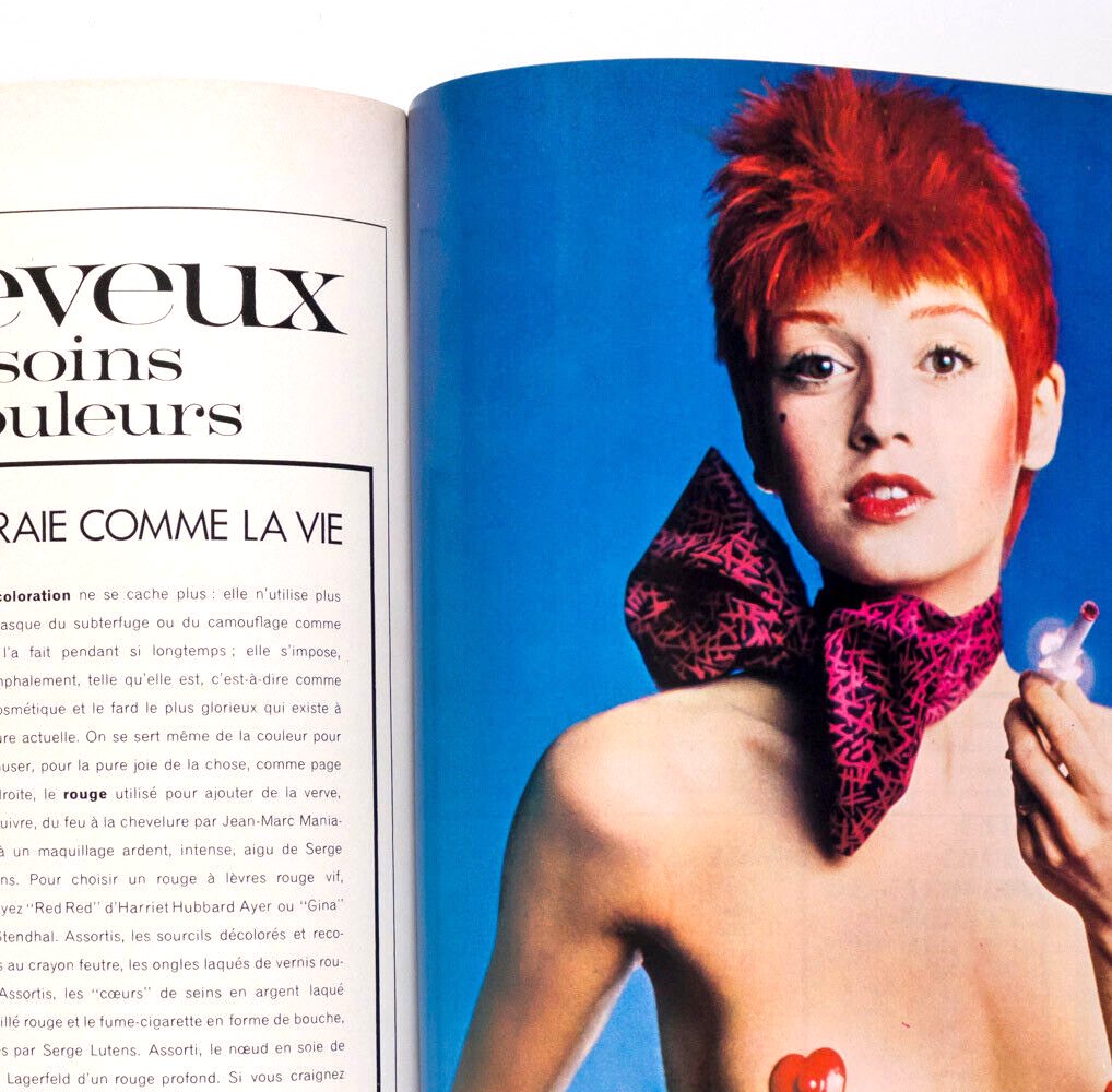 BRIGITTE BARDOT Helmut Newton BOB RICHARDSON Guy Bourdin FR. Vogue 1971 October