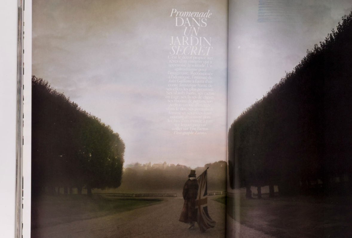 Paris Vogue guest edited by John Galliano DREW BARRYMORE Cat Power 2006 December