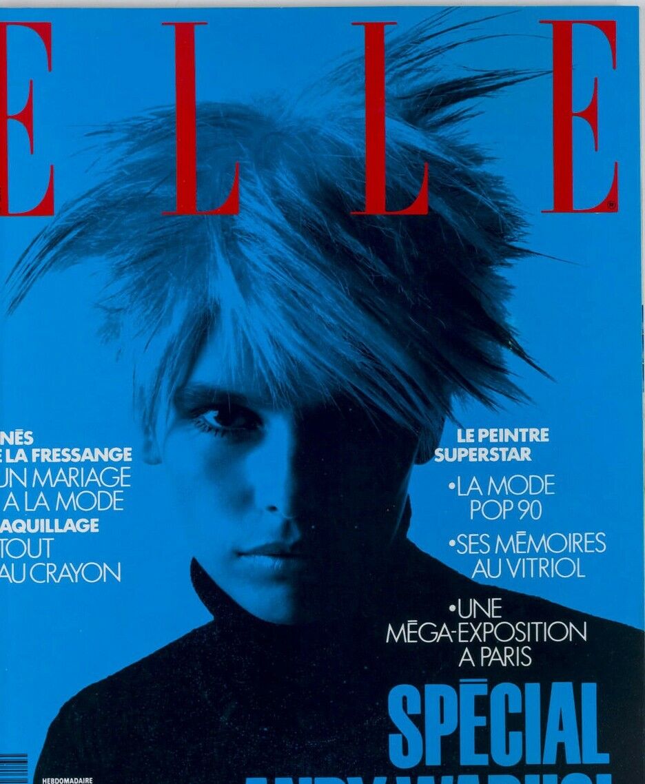 Andy Warhol INES DE LA FRESSANGE Nike VTG Adidas CHRISTIAN LACROIX Elle magazine