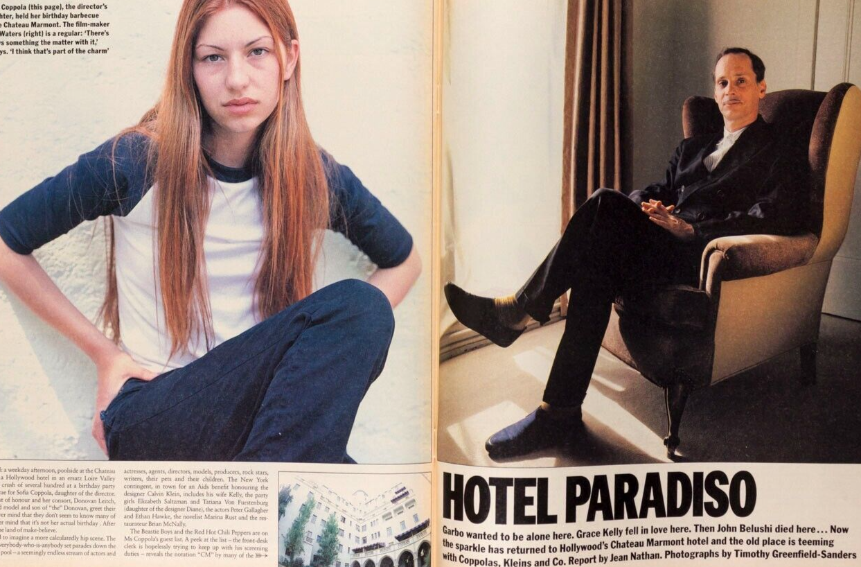 David Hockney SOFIA COPPOLA Sugimoto CECILIA CHANCELLOR Hawke TELEGRAPH MAGAZINE