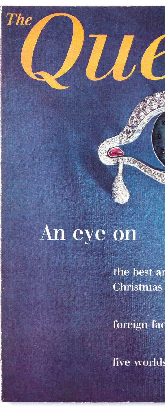 SALVADOR DALI An Eye On Time JEWELLERY Jewels ART Rare THE QUEEN magazine UK vtg