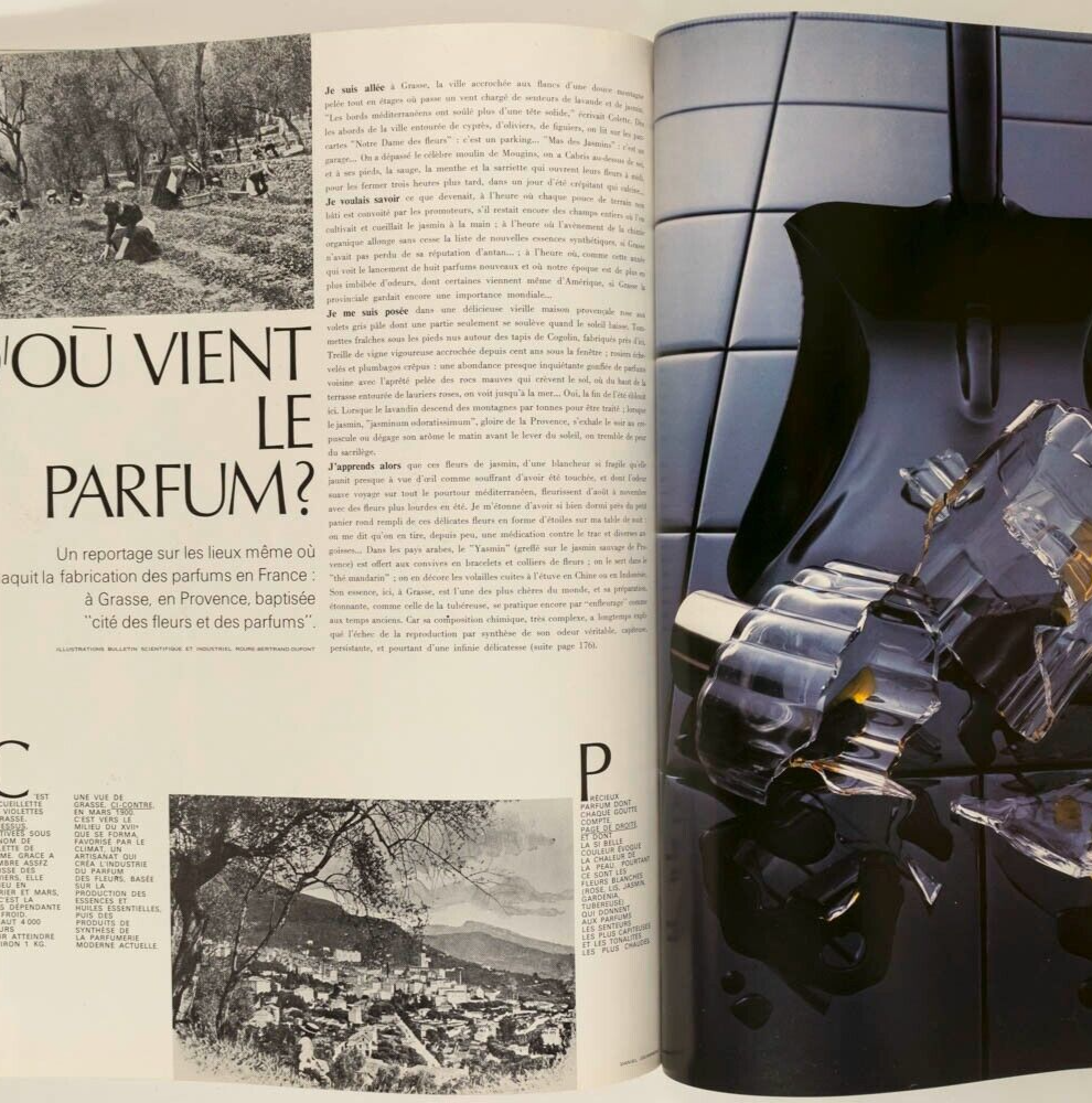 PETER USTINOV Guest edit PARIS VOGUE December 1975 January 1976 BOURDIN Newton