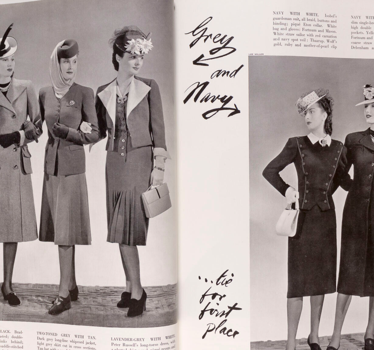 Lee Miller HORST Vivien Leigh GWTW Constance Bennett RBW Churchill UK Vogue 1940