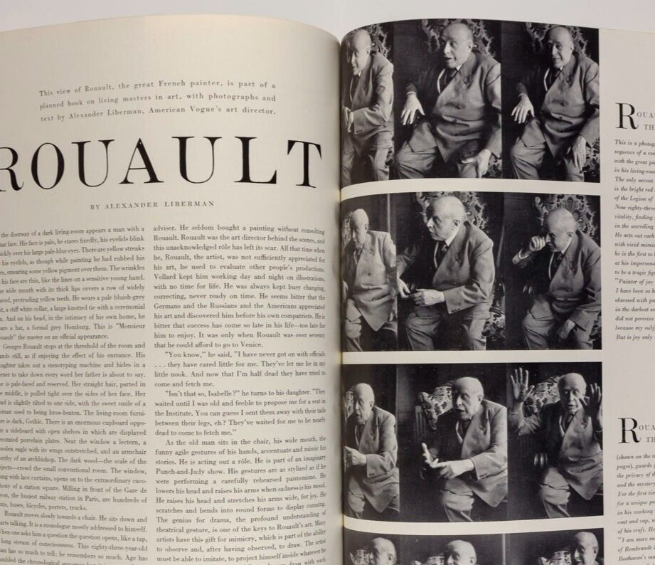 Mary Jane Russell GRUAU Richard Burton PARKINSON Vogue March 1955 70th birthday