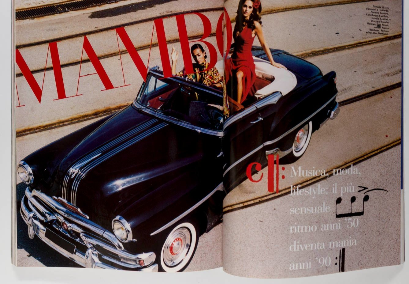 SOFIA COPPOLA Drew Barrymore ANNA NICOLE SMITH Bianca VOGUE ITALIA December 1992