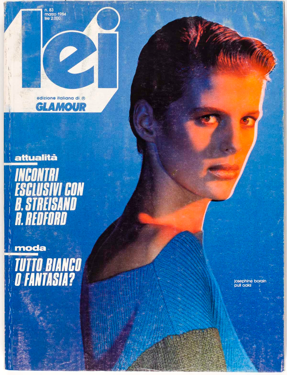 Barbra Streisand DEBORAH TURBEVILLE Roversi LEI March 1984 Stephen Jones TROJAN