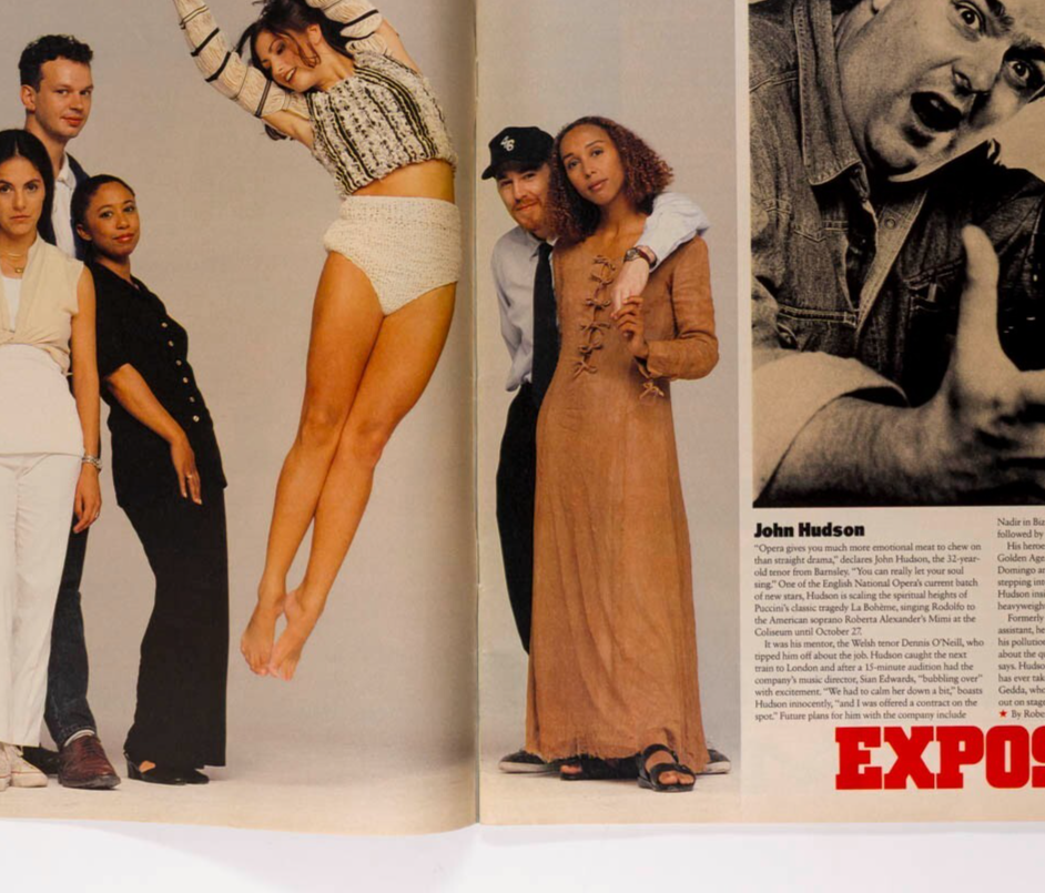 Richard Avedon HELENA BONHAM CARTER Yasmin Le Bon  TIMES magazine September 1993