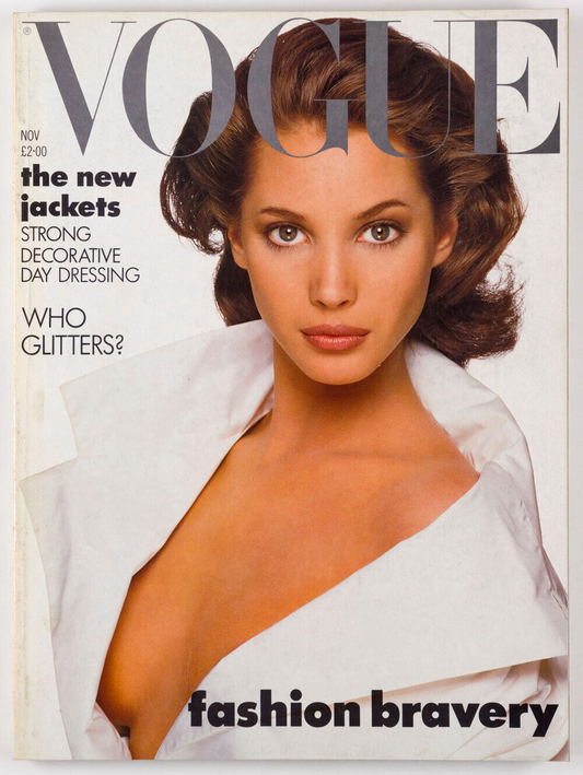 Christy Turlington HUGH GRANT Linda Evangelista KENNETH BRANAGH Snowdon UK VOGUE