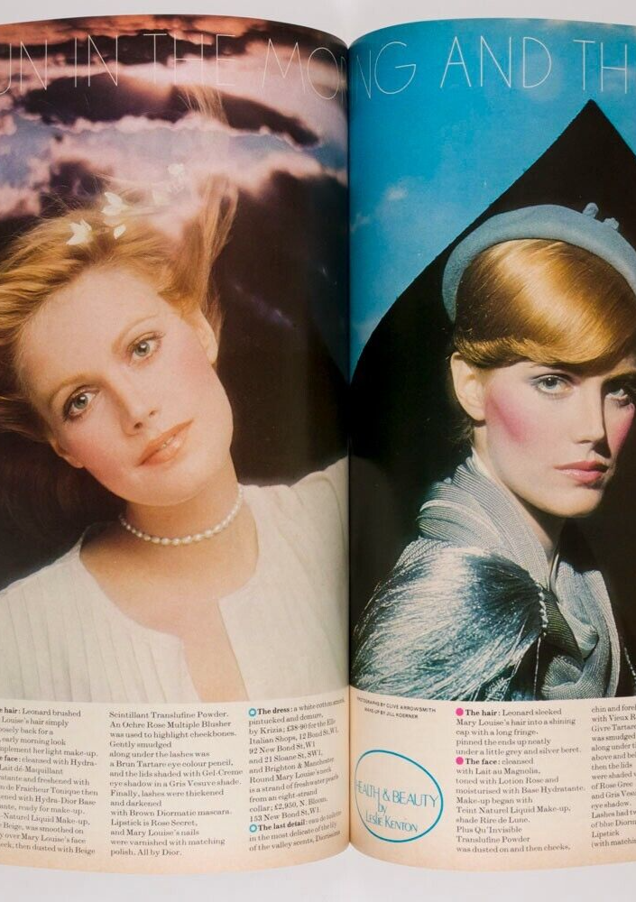 MARY LOUISE WELLER Constance Spry DUNCAN GRANT Harpers & Queen March 1975 Heals