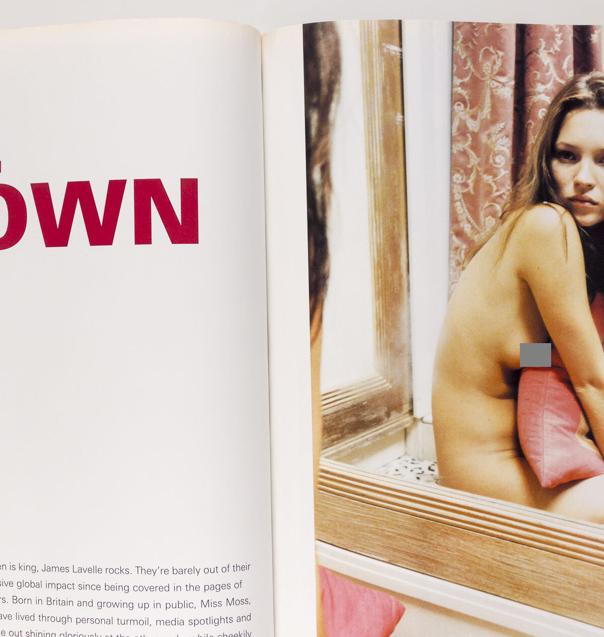Devon Aoki ALEXANDER MCQUEEN Juergen Teller KATE MOSS Versus SOLARI i-D MAGAZINE